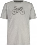 Maloja M Lagazuoim. T-shirt (vorgängermodell) Grau | Größe XL | Herren Kurzar