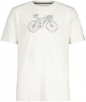 Maloja M Lagazuoim. T-shirt Weiß | Größe XL | Herren Kurzarm-Shirt
