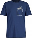 Maloja M Ritem. T-shirt Blau | Größe XL | Herren Kurzarm-Shirt
