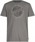 Maloja M Serdesm. T-shirt Grau | Herren Kurzarm-Shirt