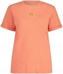 Maloja W Backensteinm. T-shirt Orange | Größe XL | Damen Kurzarm-Shirt