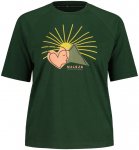 Maloja W Dambelm. T-shirt Grün | Größe XS | Damen Kurzarm-Shirt