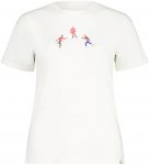 Maloja W Schlarignam. T-shirt Weiß | Größe XS | Damen Kurzarm-Shirt