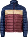 Marmot M Ares Jacket Colorblock / Blau / Rot | Herren Anorak