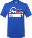 Marmot M Coastal Tee Short-sleeve Blau | Herren Kurzarm-Shirt