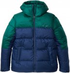 Marmot W Guides Down Hoody Colorblock / Blau / Grün | Größe XS | Damen Anorak