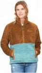 Marmot W Homestead Fleece 1/2 Zip Colorblock / Braun | Damen Freizeitpullover