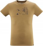 Millet M Capitan Ts Short-sleeve Braun | Größe XL | Herren Kurzarm-Shirt