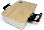 Mizu Lunch Box With Cutting Board Grün | Größe One Size |  Besteck