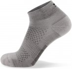 Mons Royale Atlas Merino Ankle Sock Grau | Größe XL |  Kompressionssocken