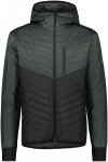 Mons Royale M Arete Wool Insulation Hood Colorblock / Oliv / Schwarz | Herren Ou