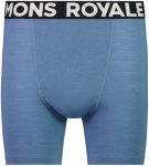 Mons Royale M Hold 'em Boxer Blau | Herren Kurze Unterhose