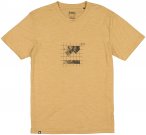 Mons Royale M Zephyr T-shirt Gelb | Herren Kurzarm-Shirt