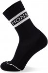 Mons Royale Signature Crew Sock Schwarz | Größe XL |  Radsocken