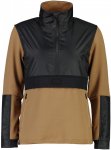 Mons Royale W Decade Mid Pullover Colorblock / Braun / Schwarz | Damen Sweater