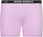 Mons Royale W Hannah Hot Pant Pink | Damen Kurze Unterhose