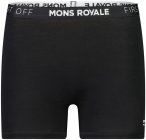 Mons Royale W Hannah Hot Pant Schwarz | Damen Kurze Unterhose
