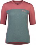 Mons Royale W Redwood Enduro VT Colorblock / Grün | Größe XS | Damen T-Shirt