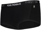 Mons Royale W Sylvia Boyleg Schwarz | Größe XL | Damen Kurze Unterhose
