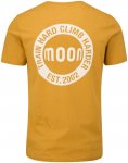 Moon M Train Hard Back Print T-shirt Gelb | Herren Kurzarm-Shirt