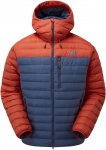 Mountain Equipment M Earthrise Hooded Jacket Colorblock / Blau / Rot | Herren An