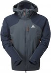 Mountain Equipment M Frontier Hooded Jacket Colorblock / Blau / Grau | Herren An