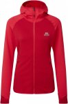 Mountain Equipment W Eclipse Hooded Jacket Colorblock / Rot | Größe S - 10 | D