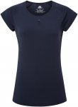 Mountain Equipment w Equinox Tee  Blau | Größe S - 10 | Damen Kurzarm-Shirt