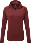 Mountain Equipment W Glace Hooded Top Rot | Größe XS - 8 | Damen Langarm-Shirt