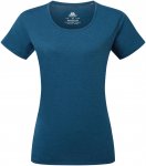 Mountain Equipment W Tempi Tee Blau | Größe XL - 16 | Damen Kurzarm-Shirt