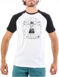 Nograd M Magic Number T-shirt Colorblock / Weiß | Größe XL | Herren Kurzarm-S