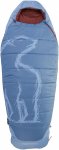 Nordisk Puk Junior Sleeping Bag Blau | Größe 190 cm - RV links | Kinder Kunstf