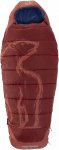 Nordisk Puk Junior Sleeping Bag Rot | Größe 190 cm - RV links | Kinder Kunstfa