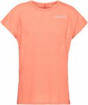 Norrona W Bitihorn Wool T-shirt Orange | Größe XS | Damen Kurzarm-Shirt