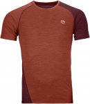 Ortovox M 120 Cool Tec Fast Upward T-shirt Rot | Herren Kurzarm-Shirt