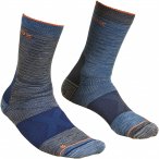 Ortovox M Alpinist Mid Socks Blau / Grau | Größe 39 - 41 | Herren Socken