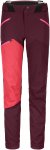 Ortovox W Westalpen Softshell Pants Colorblock / Rot | Größe XS | Damen Hose
