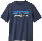 Patagonia Kids Cap Silk Weight T-shirt Blau | Kinder Kurzarm-Shirt
