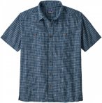 Patagonia M Back Step Shirt Blau | Größe XL | Herren Kurzarm-Shirt