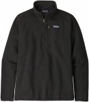Patagonia M Better Sweater 1/4 Zip Schwarz | Größe XL | Herren Fleece-Pullover