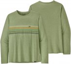 Patagonia M Long-sleeved Capilene Cool Daily Graphic Shirt Grün | Größe XL | 