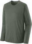 Patagonia M Long-sleeved Capilene Cool Trail Shirt Grün | Herren Langarm-Shirt