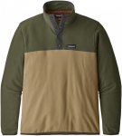Patagonia M Micro D Snap-t Pullover Braun | Herren Fleece-Pullover