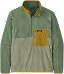 Patagonia M Microdini 1/2 Zip Pullover Grün | Herren Freizeitpullover