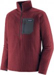 Patagonia M R1 Air Zip-neck Rot | Größe S | Herren Langarm-Shirt