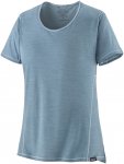 Patagonia W Cap Cool Lightweight Shirt Blau | Größe XL | Damen Kurzarm-Shirt