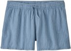 Patagonia W Island Hemp Baggies Shorts Blau | Größe XL | Damen