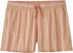 Patagonia W Island Hemp Baggies Shorts Gelb / Pink | Größe XL | Damen