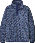 Patagonia W Micro D Snap-t Pullover Blau | Größe XS | Damen Fleece-Pullover