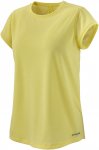 Patagonia W Ridge Flow Shirt Gelb | Größe XS | Damen T-Shirt